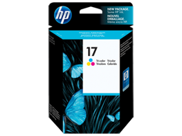 HP 17 Tri-color Original Ink Cartridge (C6625A)