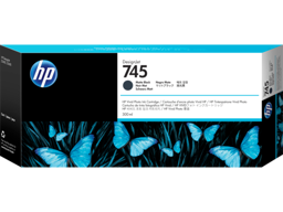HP 745 300-ml DesignJet Matte Black Ink Cartridge (F9K05A)