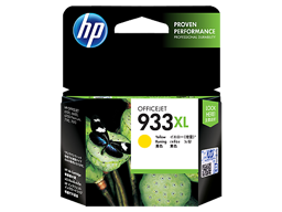 HP 933XL High Yield Yellow Original Ink Cartridge (CN056AA)