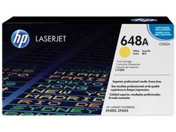 HP 648A Yellow Original LaserJet Toner Cartridge (CE262A)
