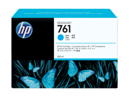 HP 761 400-ml Cyan DesignJet Ink Cartridge (CM994A)