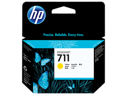 HP 711 29-ml Yellow Ink Cartridge (CZ132A)
