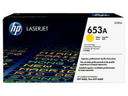 HP 653A Yellow Original LaserJet Toner Cartridge (CF322A)