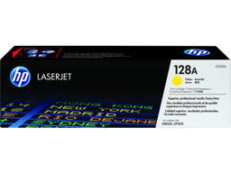 HP 128A Yellow Original LaserJet Toner Cartridge (CE322A)