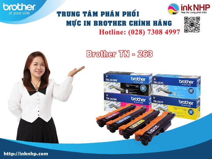 Địa chỉ bán mực in Brother TN 263 cho máy in Brother HL-L3210CW tại Phường An Khánh, TP.HCM  Địa chỉ bán mực in Brother TN 263 cho máy in Brother HL-L3210CW tại Phường An Khánh, TP.HCM